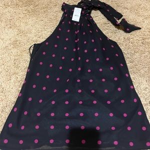 Brand new with tags, Express halter sleeveless blouse, super cute!